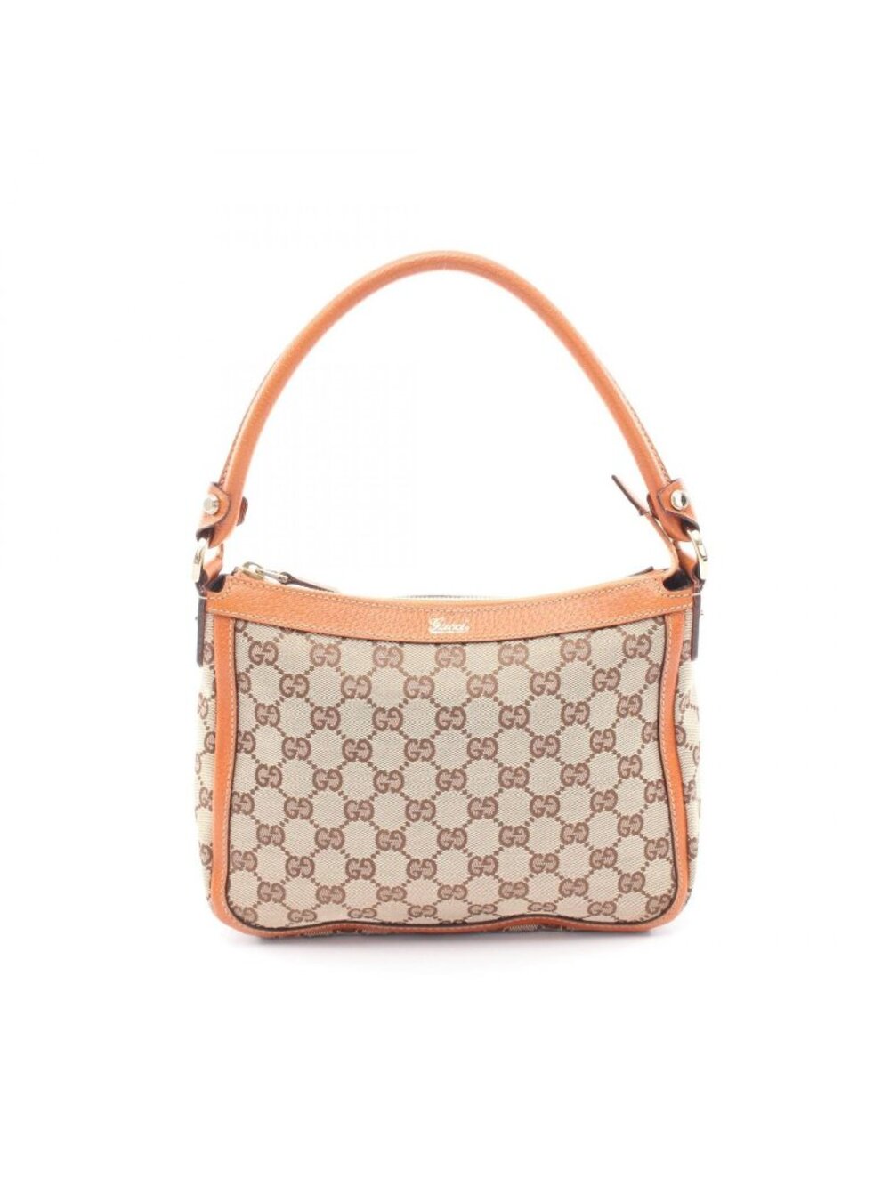 Gucci Handbag GG Canvas Brown Beige